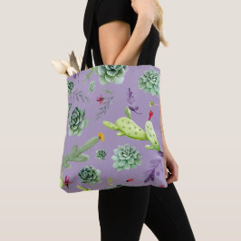 Bolsa Tote Padrão Cactus 7