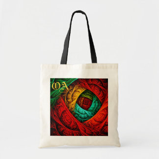 Bolsa Tote Padrão Colorido de Arte Moderna Abstrato artística