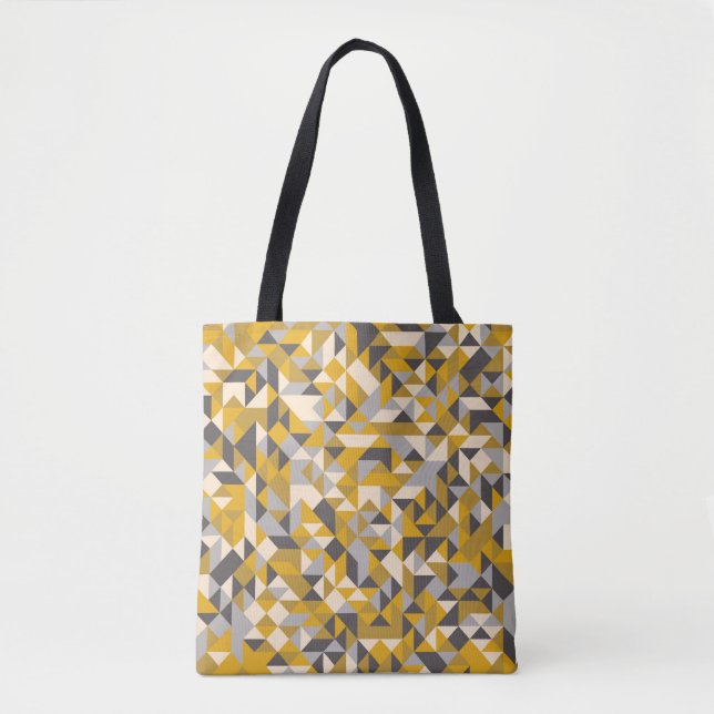 Bolsa Tote Padrão com Ouros de Cor Aleatória Ar Genérico (Frente)