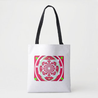 Bolsa Tote Padrão Criativo Vermelho