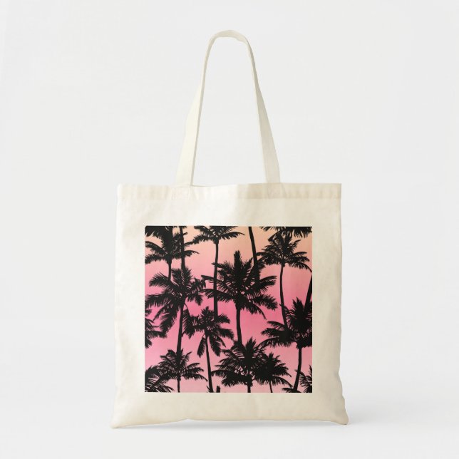 Bolsa Tote Padrão da árvore Palm (Frente)
