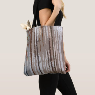 Bolsa Tote Padrão de Abstrato multicoloração de tonalidade te
