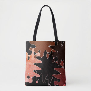Bolsa Tote Padrão de Abstrato Russo legal