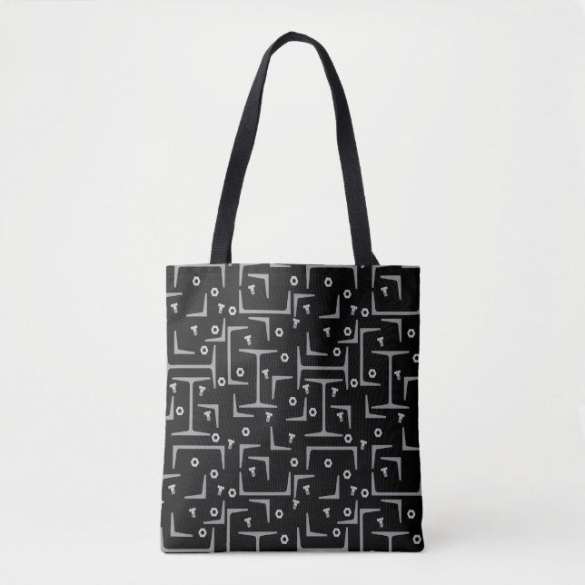 Bolsa Tote Padrão de aço estrutural (Frente)