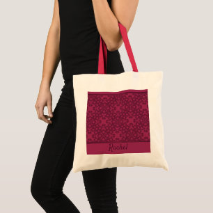 Bolsa Tote Padrão de amora personalizado