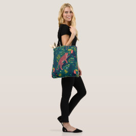 Bolsa Tote Padrão de Animal da Selva Luxuriante