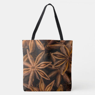 Bolsa Tote Padrão de Anise Stars
