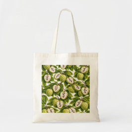 Bolsa Tote Padrão de Anona Tropical