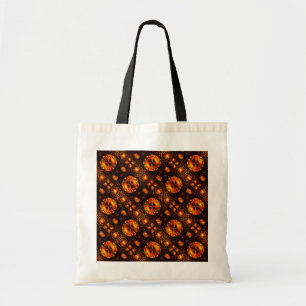 Bolsa Tote Padrão de Arte Abstrata Boho Moderno Elegante Dour