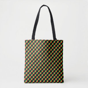 Bolsa Tote Padrão de Bandeira da República do Congo controlad