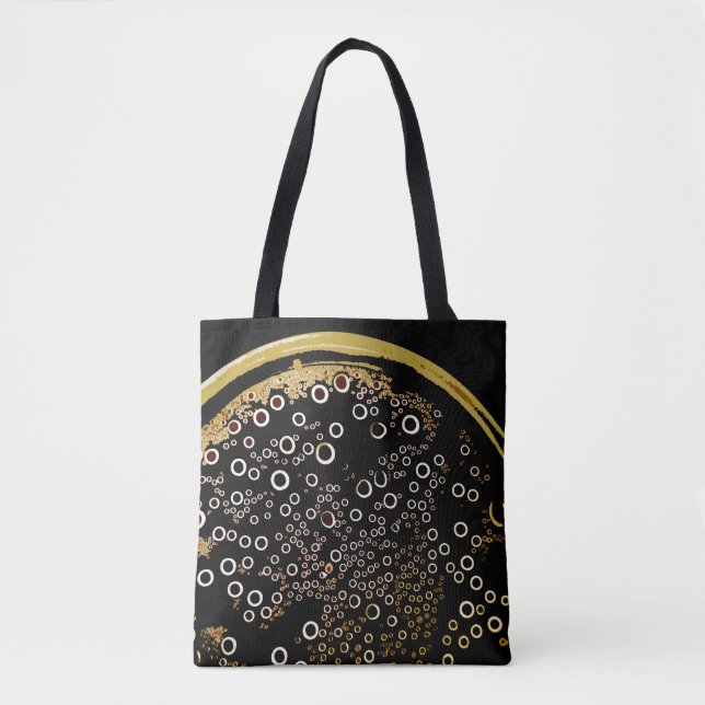 Bolsa Tote Padrão de bolhas (Frente)