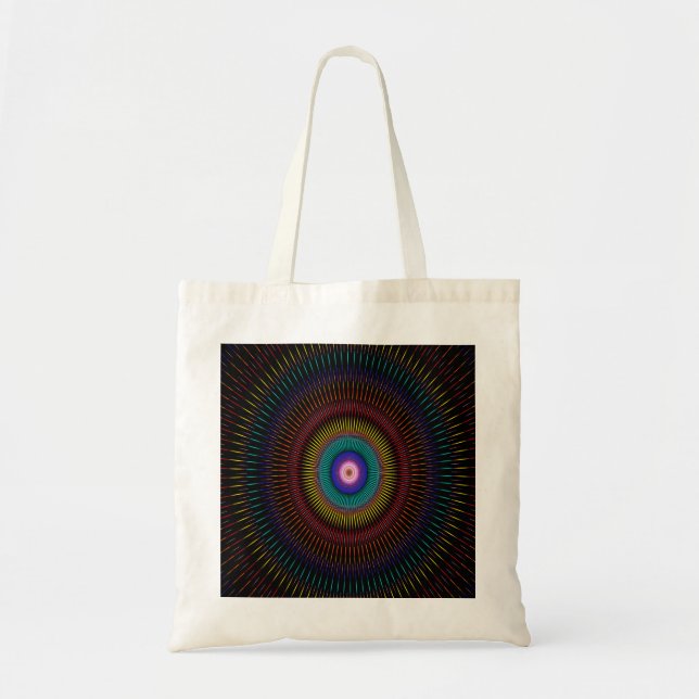 Bolsa Tote Padrão de caleidoscópio de Artskop (Frente)