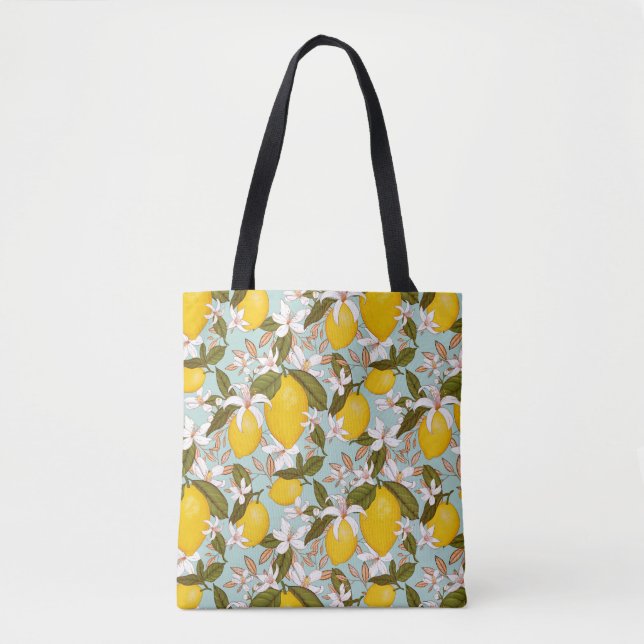Bolsa Tote Padrão de Citrus (Frente)
