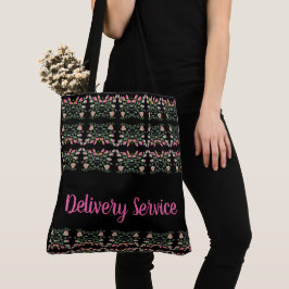 Bolsa Tote Padrão de designer floral artístico