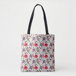 Bolsa Tote Padrão de doces Padrão do lombo pirulito 11