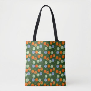 Bolsa Tote Padrão de doces Padrão do lombo pirulito 22