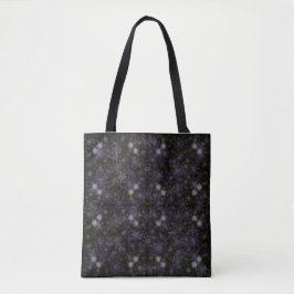 Bolsa Tote Padrão de flocos de neve