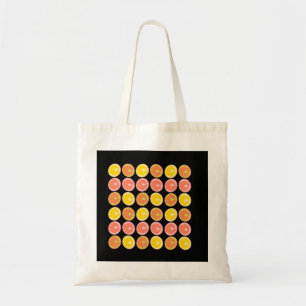 Bolsa Tote Padrão de Fruta de Limão de Bala de Citrus