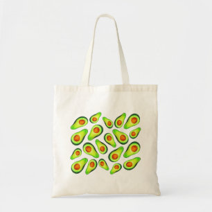 Bolsa Tote Padrão de frutos coloridos da fruta de Verão