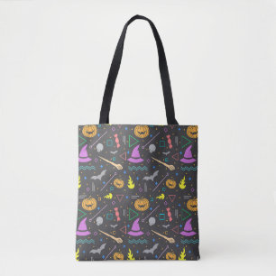 Bolsa Tote Padrão de Halloween