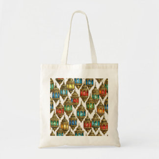 Bolsa Tote Padrão de Lanterna Marroquina