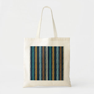 Bolsa Tote padrão de Linhas Verticais Abstratas
