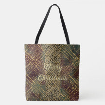 Padrão de Luxo de Natal, Vermelho Dourado Verde Pr
