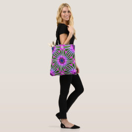 Bolsa Tote Padrão de margarida estética