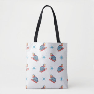 Bolsa Tote Padrão de natais vintages, Dormência Infantil na N