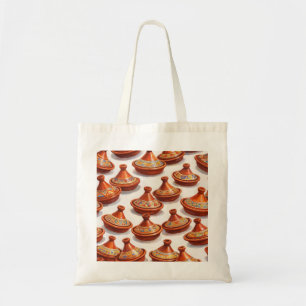 Bolsa Tote Padrão de Panela de Tagine Marroquina