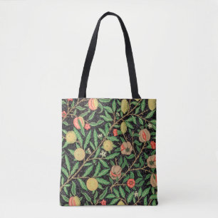 Bolsa Tote PADRÃO DE POMEGRANITO DA ÁRVORE fruta