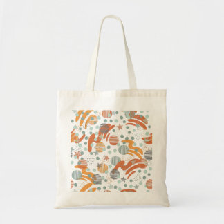Bolsa Tote Padrão de pontos de tendência