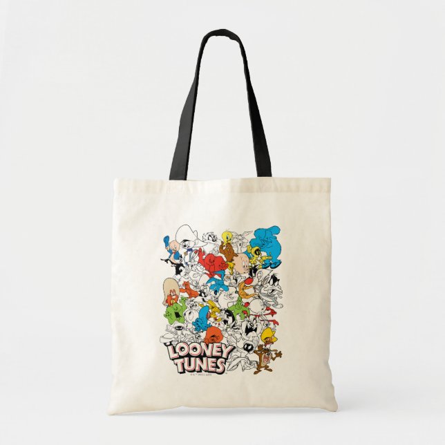 Bolsa Tote PADRÃO DE Pop de Cores DO LOONEY TUNES™ (Frente)