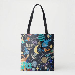 Bolsa Tote Padrão de porta de espaço externo