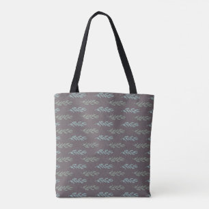 Bolsa Tote padrão de ramificação