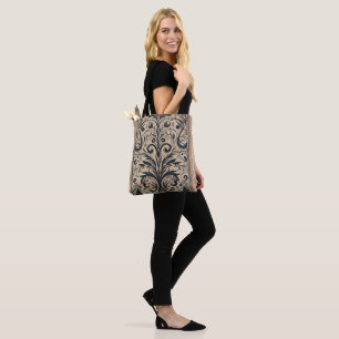 Bolsa Tote Padrão de Ritmo Linear Aria Grace Terra & Espírito