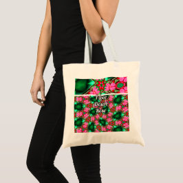 Bolsa Tote Padrão de Rosa do deserto bonito