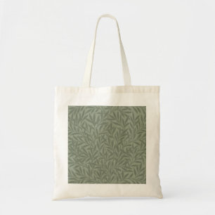 Bolsa Tote Padrão de Salgueiro William Morris Antigo Verde Sa