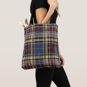Bolsa Tote Padrão de Tartan escocês