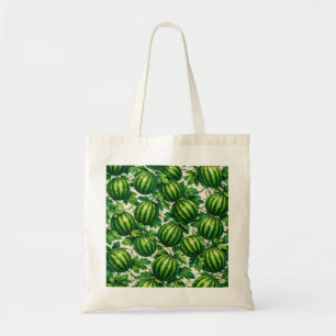 Bolsa Tote Padrão de Videira de Melancia