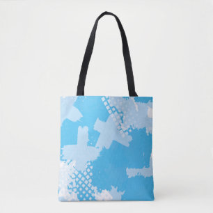 Bolsa Tote padrão de vintage sem descontinuidades do abstrato