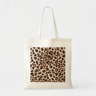 Bolsa Tote Padrão Design de Leopardo: Elegância Selvagem.