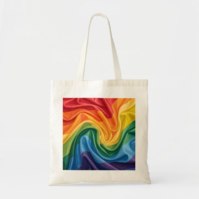 Bolsa Tote padrão do mês do orgulho (Frente)