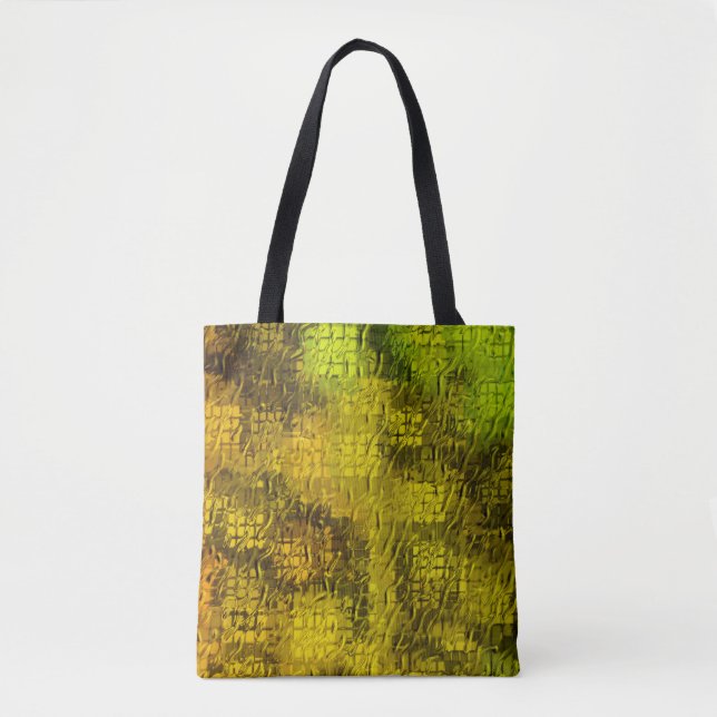 Bolsa Tote padrão do ouro (Frente)