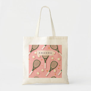 Bolsa Tote Padrão do suporte monograma personalizado para Tên