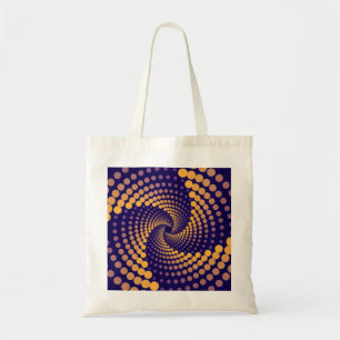 Bolsa Tote Padrão do Vortex Espiral