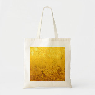 Bolsa Tote Padrão DOURADO PURO/folha dourada