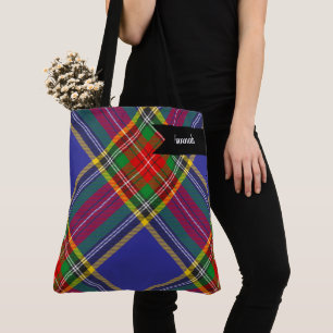 Bolsa Tote Padrão escocês da Xadrez MacBeth Tartan