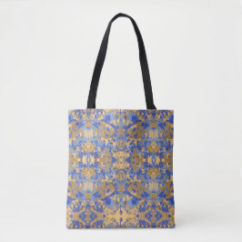 Bolsa Tote Padrão Exclusivo do Azul Abstrack
