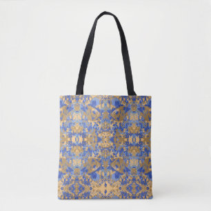 Bolsa Tote Padrão Exclusivo do Azul Abstrack